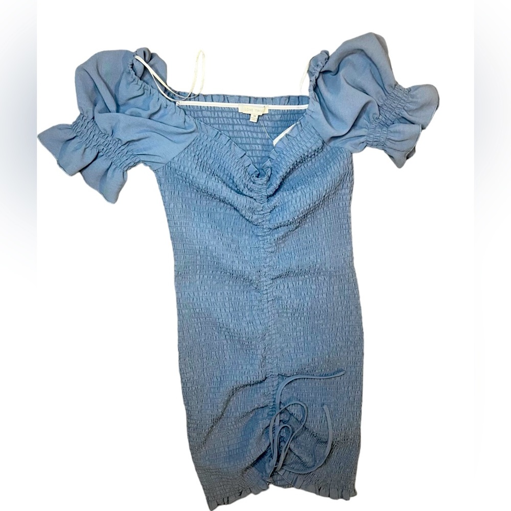 Blue Love Tree dress.
